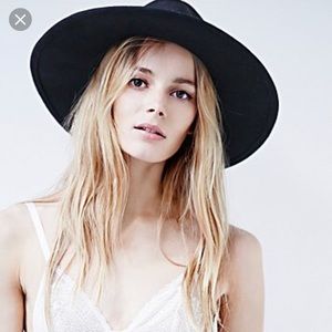Free people black matador hat